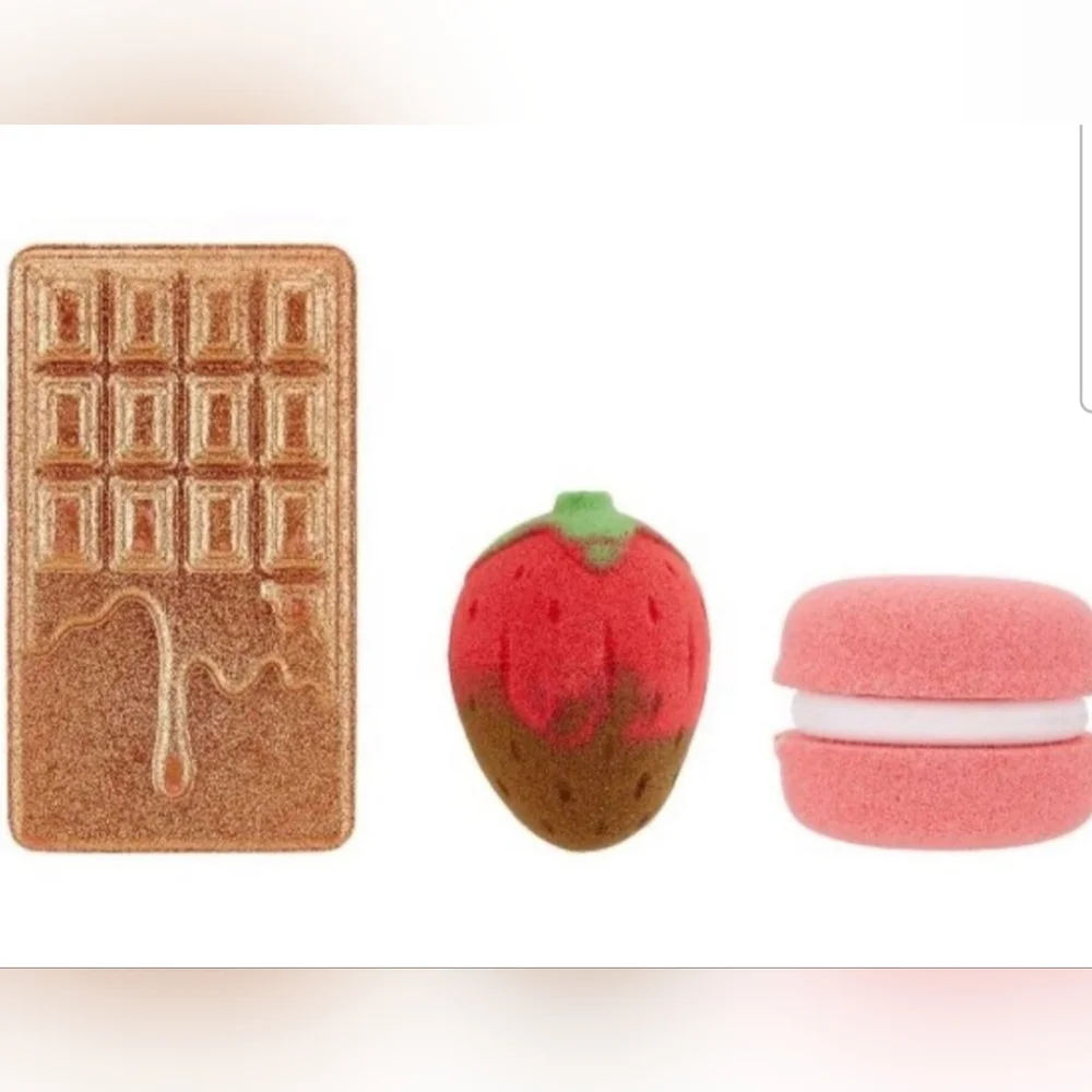 Pink and Gold Bath Bomb Set